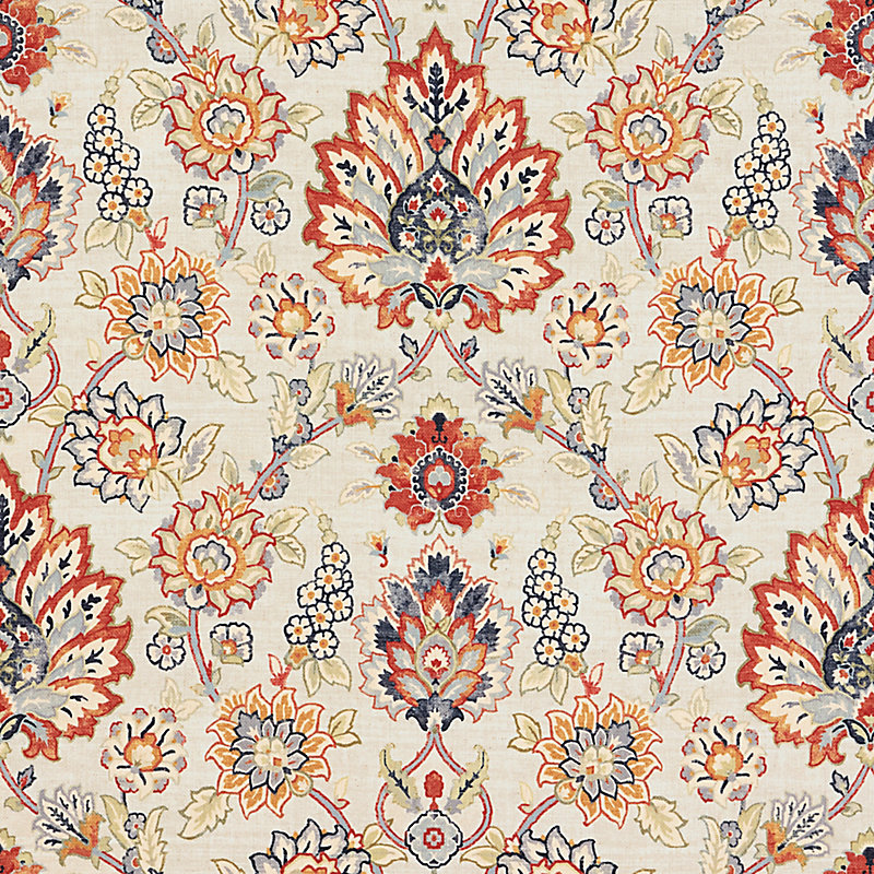 Delia Multi Fabric by the Yard - Ballard Designs