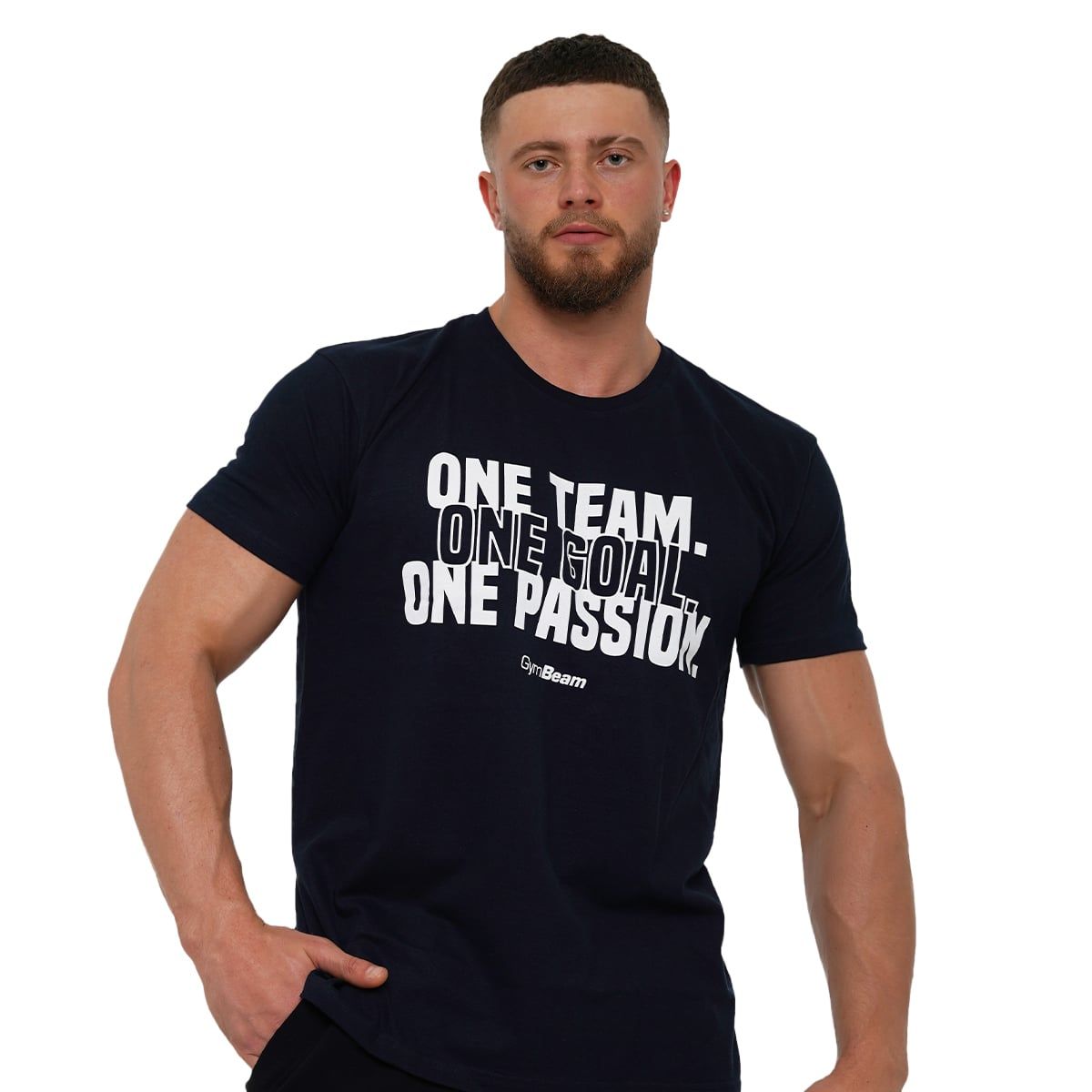 T-shirt uomo regular One Team navy 1 St