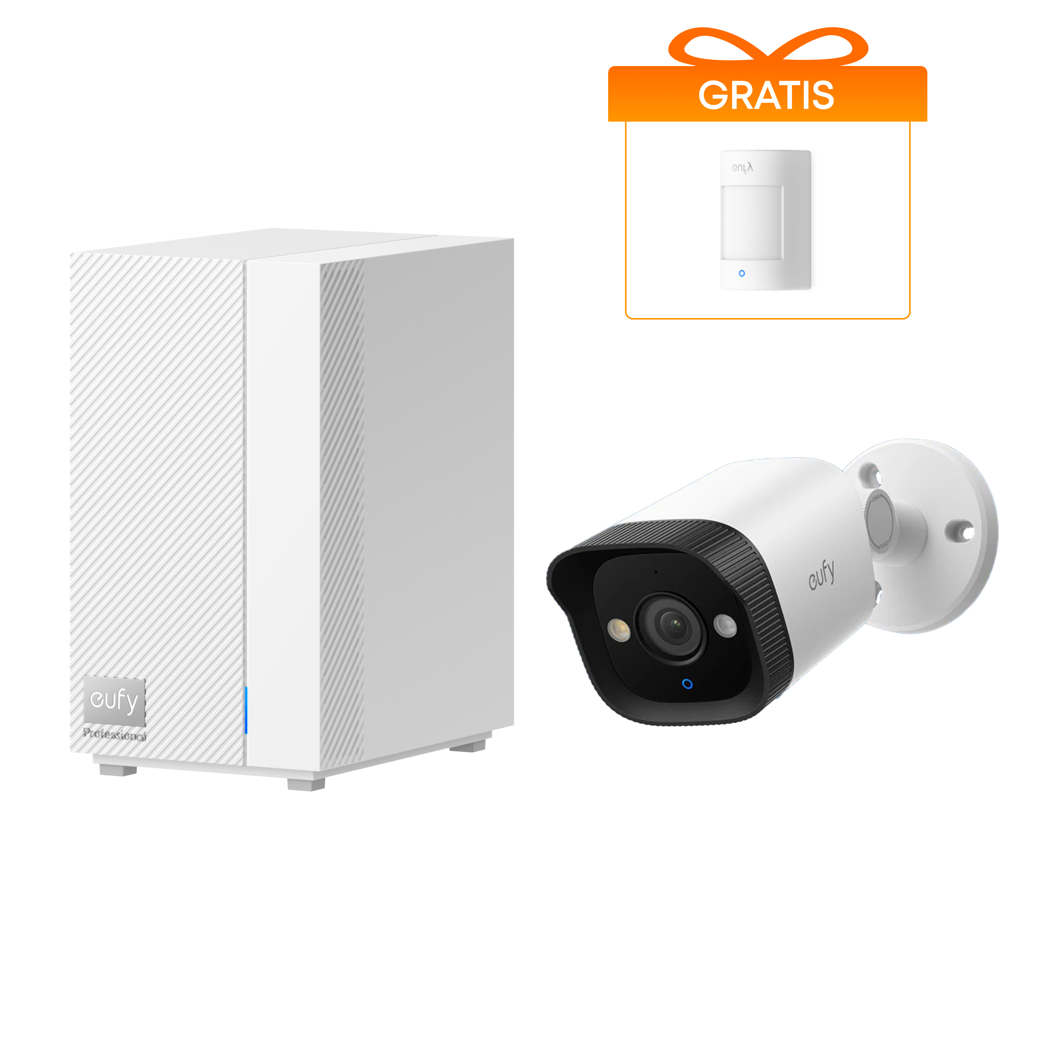 eufy HomeBase™ Professional S1 und PoE Bullet-Überwachungskamera E40 Image