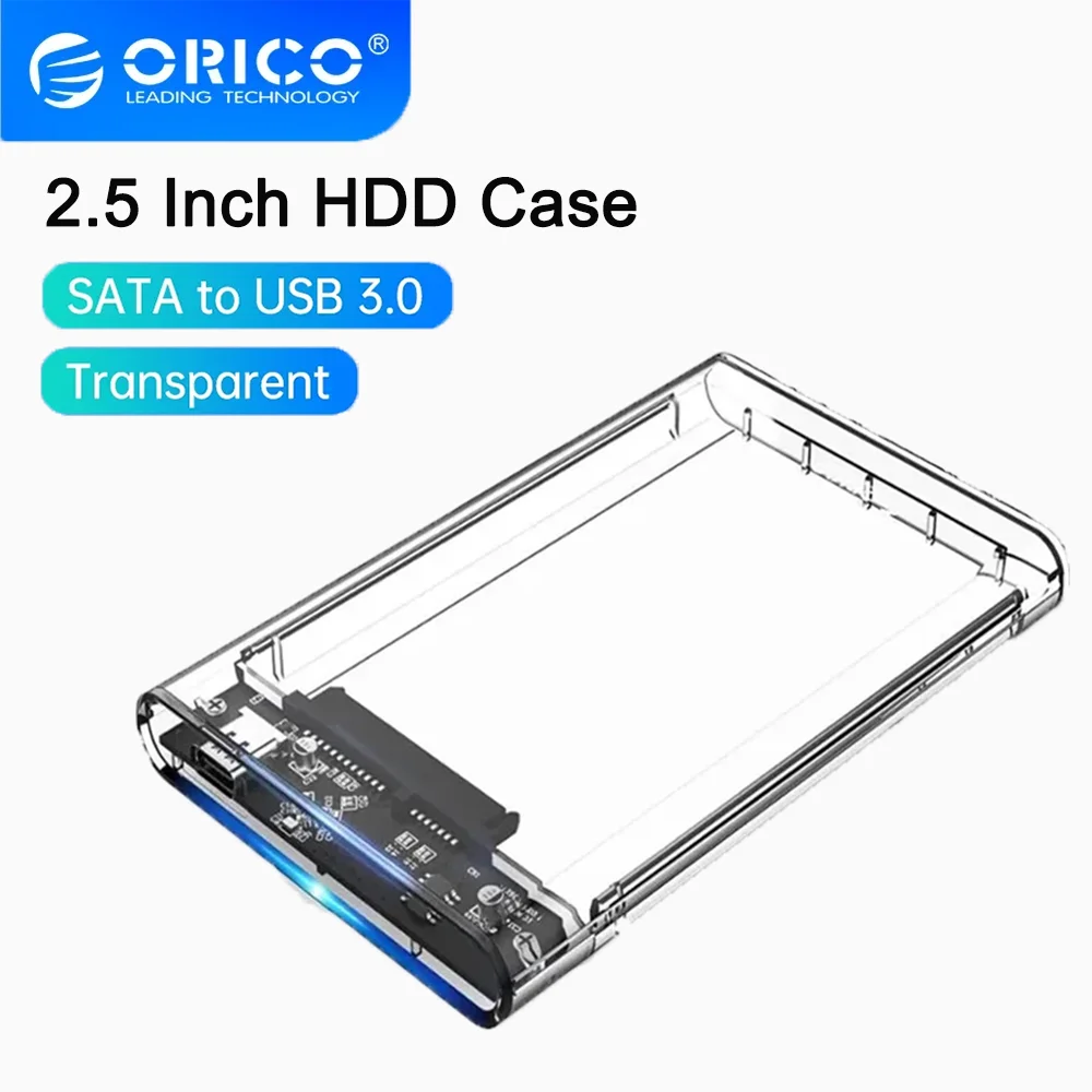ORICO boîtier de disque dur 2.5 pouces SATA vers USB 3.0 boîtier de disque dur pour disque SSD 2.5 