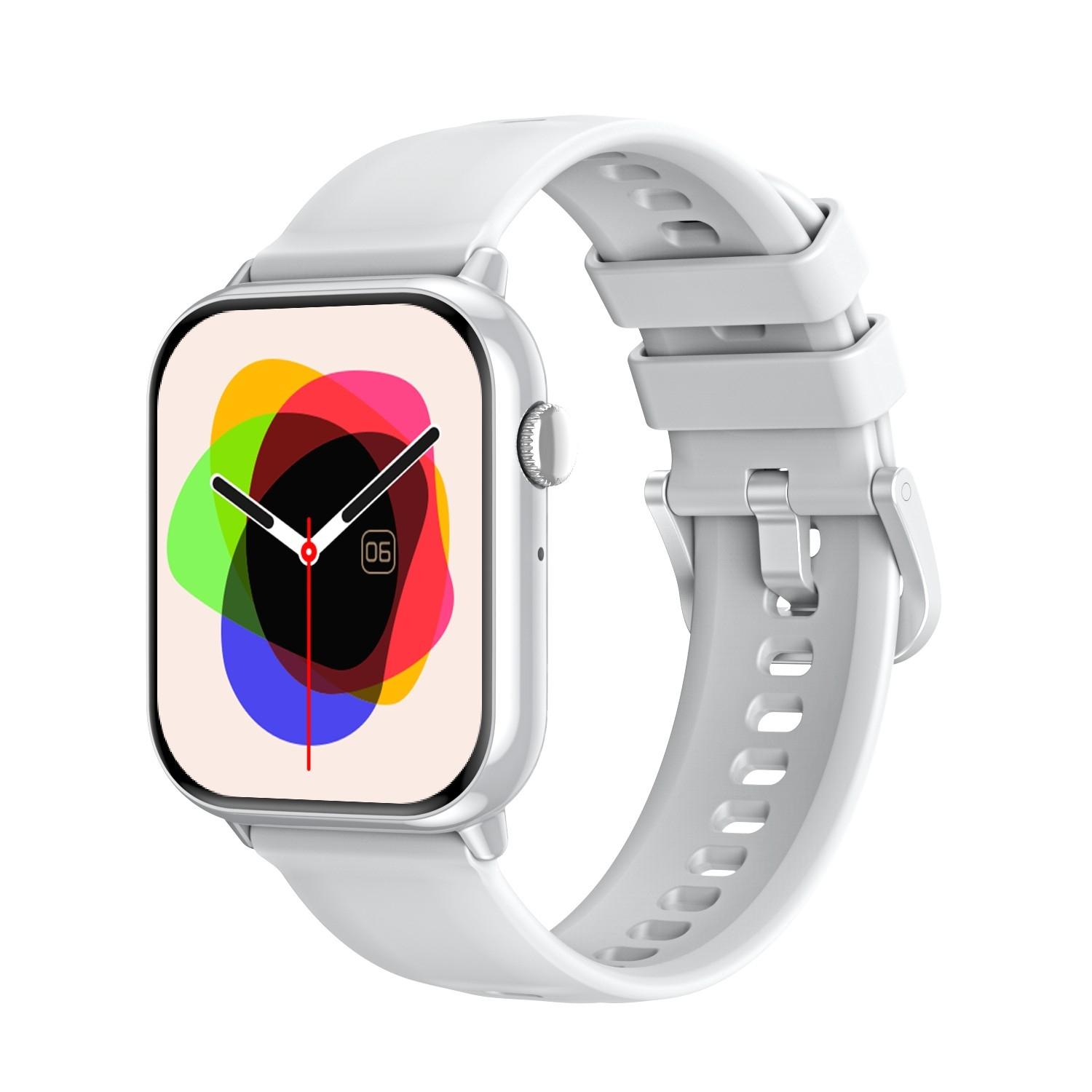 HD15 Smart Watch 1.75 Inch IP68 Waterproof Smart Watch With Bluetooth Calling & Health Tracking silver