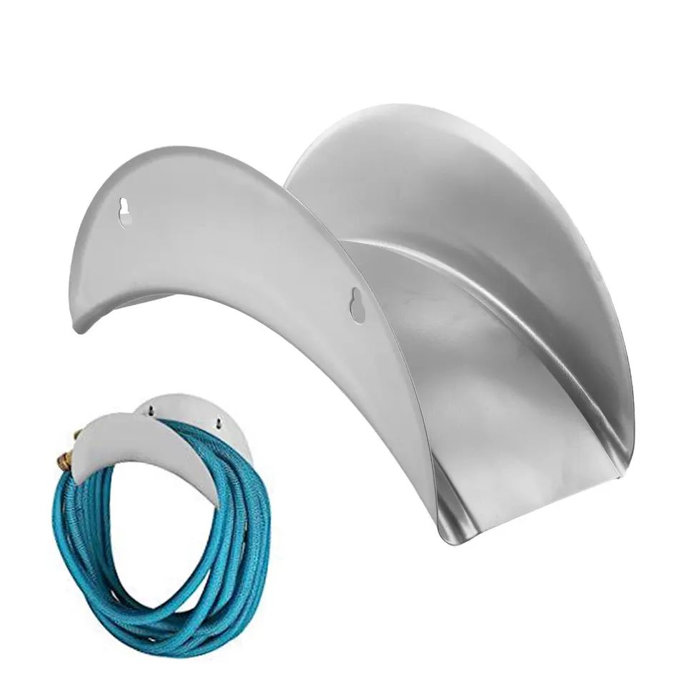 Garden Hose Holder Hanger Heavy Duty Wall Mount Metal Water Hose Storage Reel Rack For Up To 50 Ft Garden Hose Garden Hose Holder Hanger Heavy Duty Wall Mount Metal Water Hose Storage Reel Rack For Up To 50 Ft Garden Hose