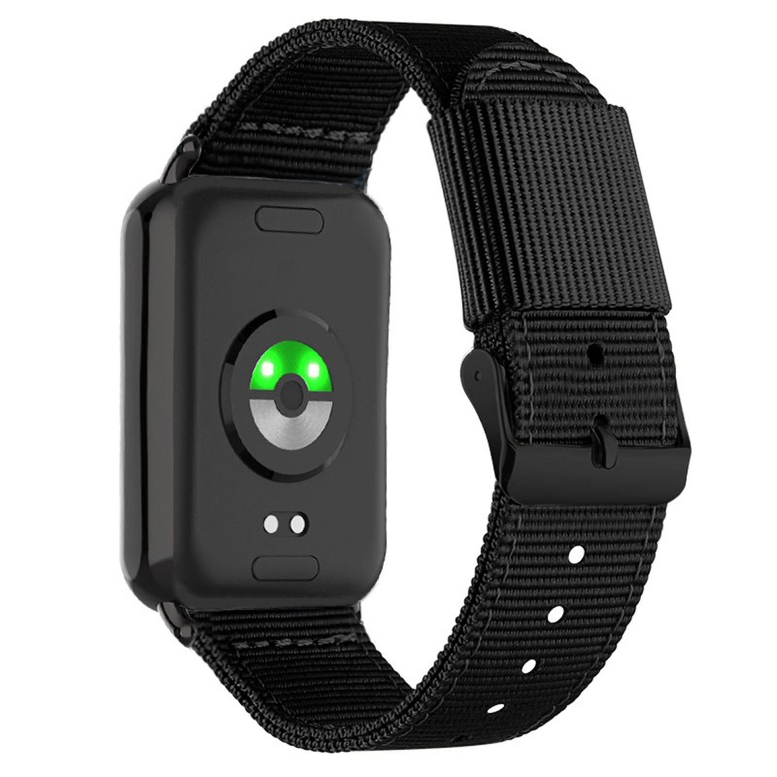 Xiaomi Band 10 Pro 9 Pro Redmi Watch 6 5 Woven Nylon Watch Band Adjustable Replacement Strap black
