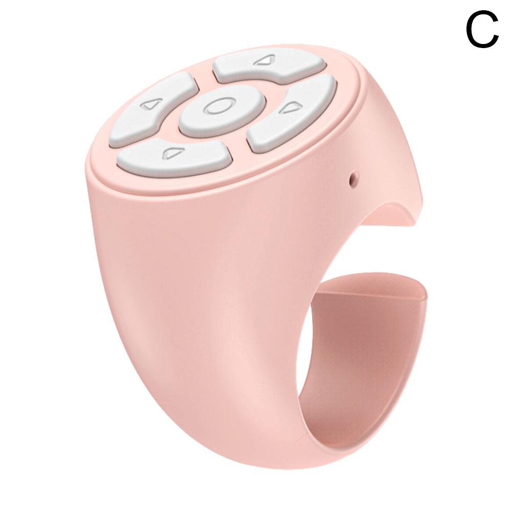Bluetooth Ring Remote Camera Shutter & TikTok Remote Control With Bluetooth Page Turner b