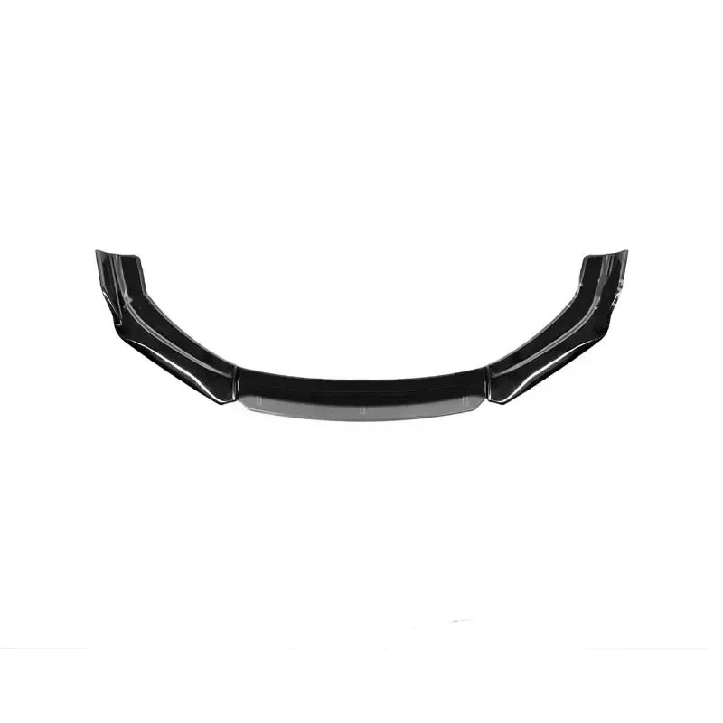 Universal Front Bumper Lip Spoiler Kit Car Front Splitter Diffuser Anti Collision Body Kit For Sedans, SUVs & Hatchback gray Head