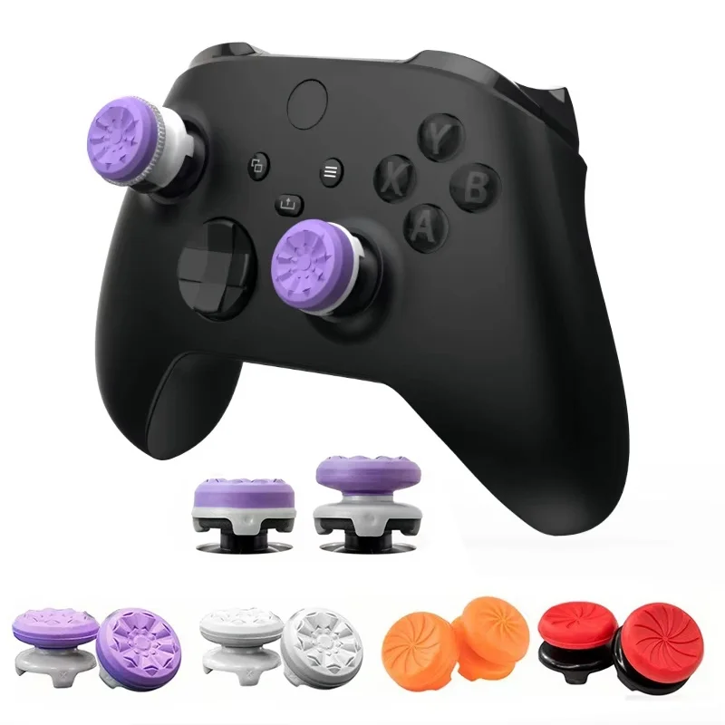 Silikon-Daumengriffabdeckungen, Rocker-Stick-Verlängerungskappen, Game-Joystick-Controller-Zubehör, Thumbstick-Griffkappen für PS4, PS5, Xbox