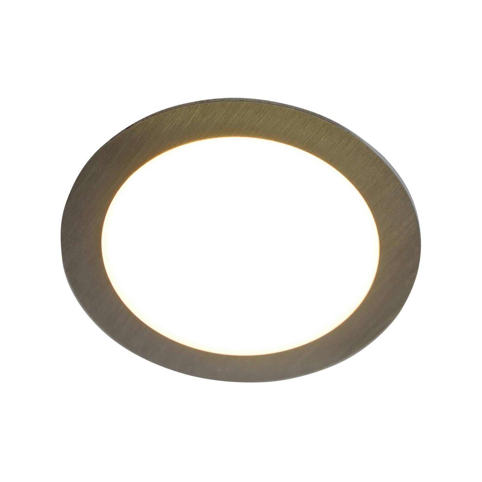 Hera Lampada LED mobili FAR 68 set 3x acciaio 4W 940 68, dimmerabile, Alluminio / Grigio / Zincato, Soggiorno / Sala da pranzo, Plastica, Moderno