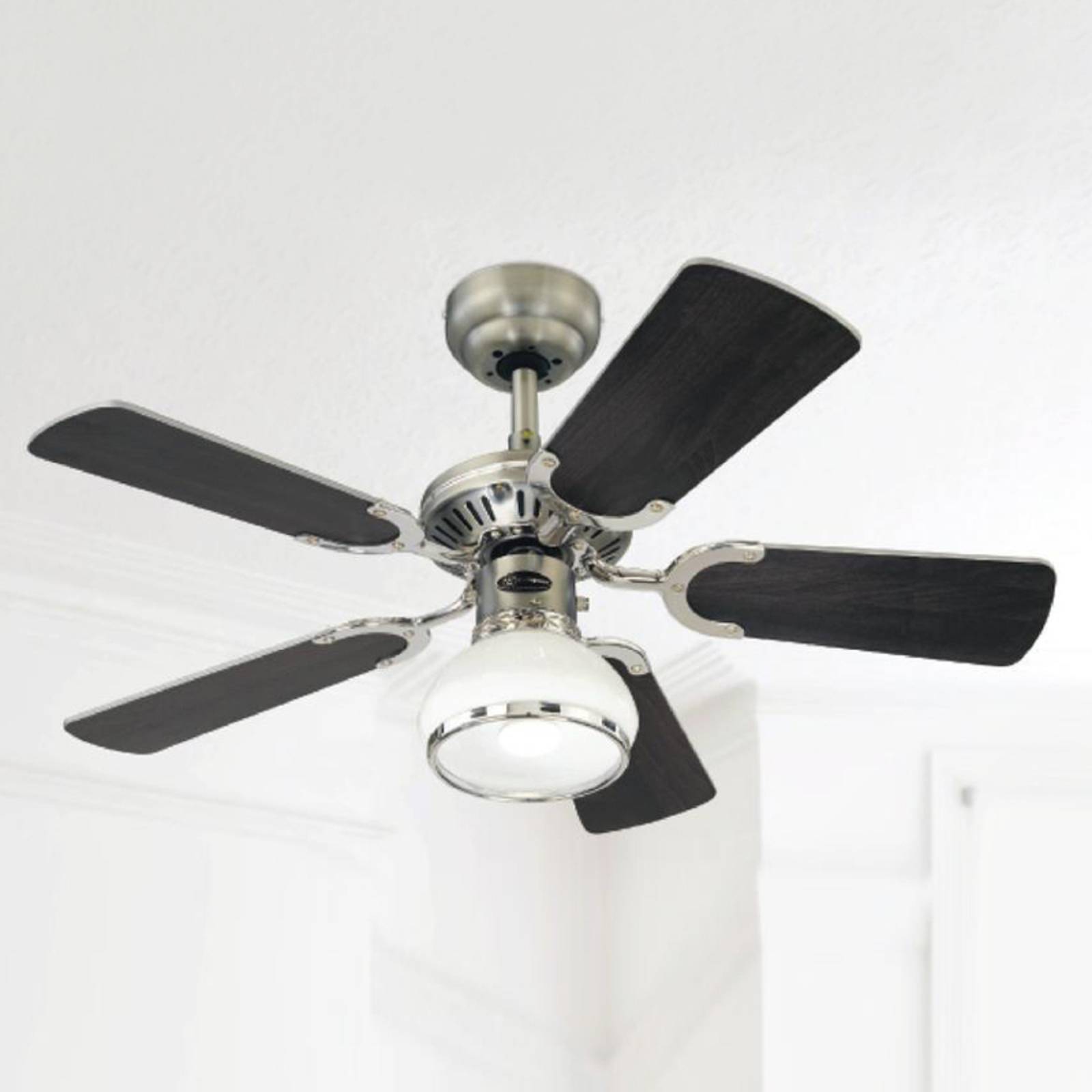 Westinghouse Princess Radiance II ventilatore 90, Legno scuro, Soggiorno / Sala da pranzo, Legno, Moderno