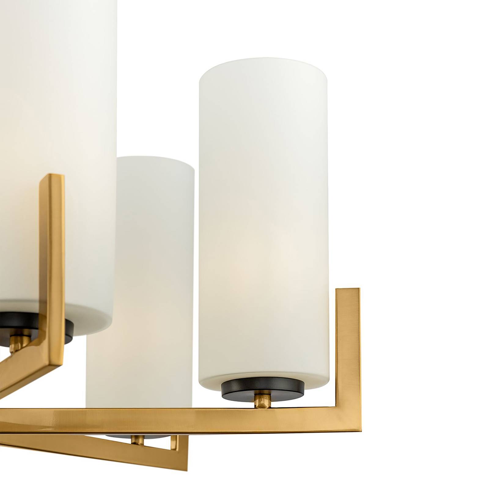 Maytoni Lampadario a soffitto Fortano, dimmerabile, Ottone / Oro, Soggiorno / Sala da pranzo, Metallo, Lampadario