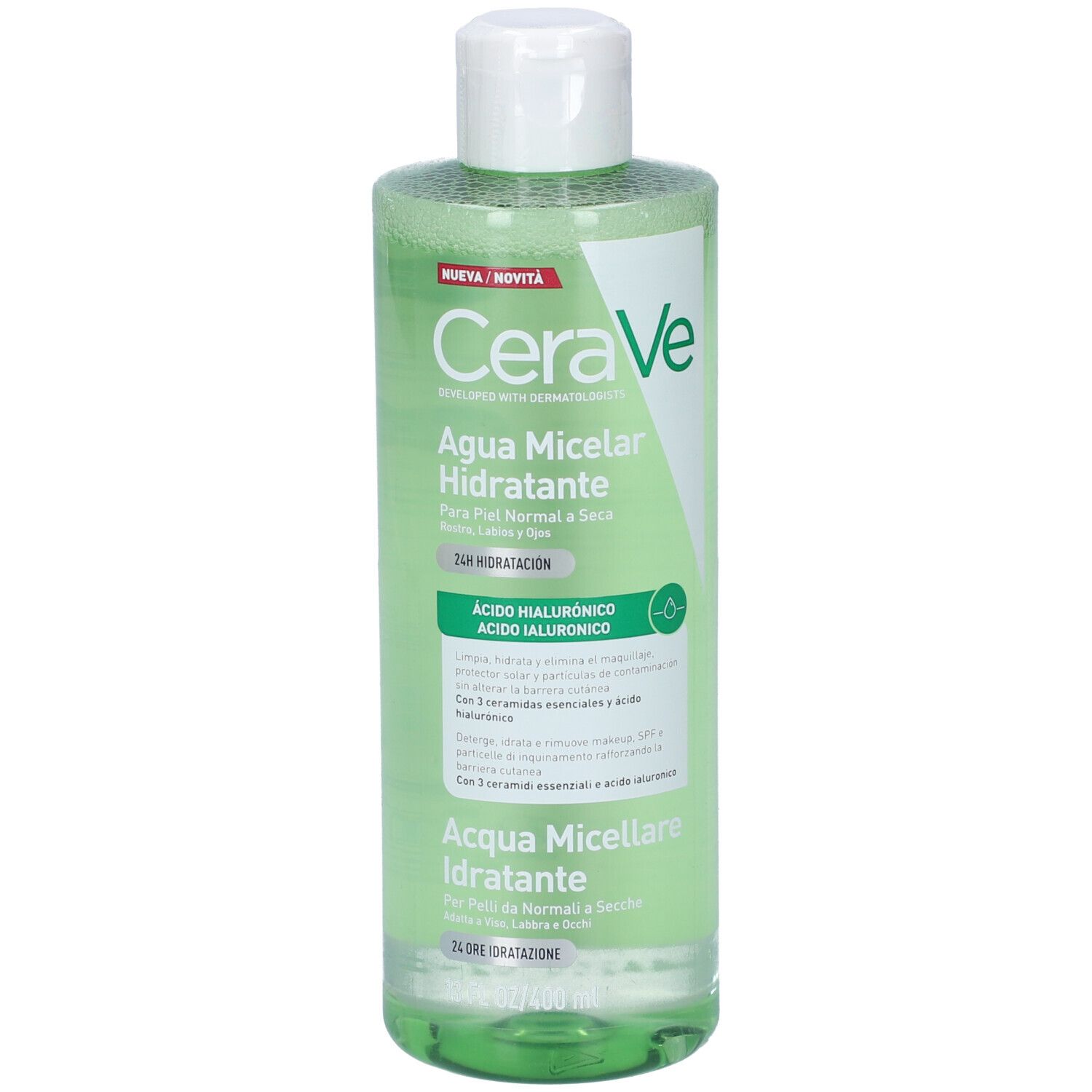 Cerave Acqua Micellare Idratante 400 ml Detergente