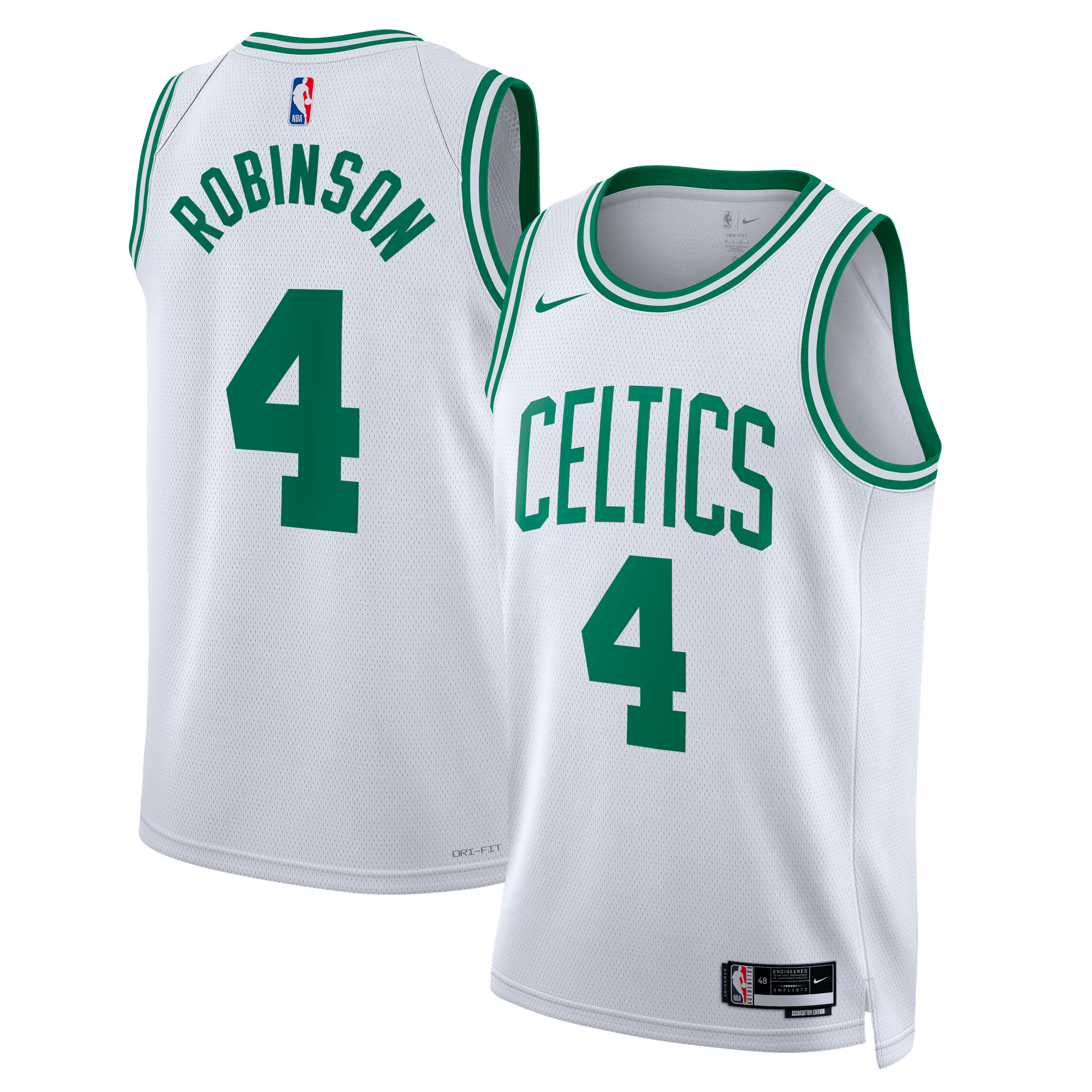 Maillot Swingman édition Association des Boston Celtics - Blanc - Mitchell Robinson - Unisexe - Homme Taille: 2XL