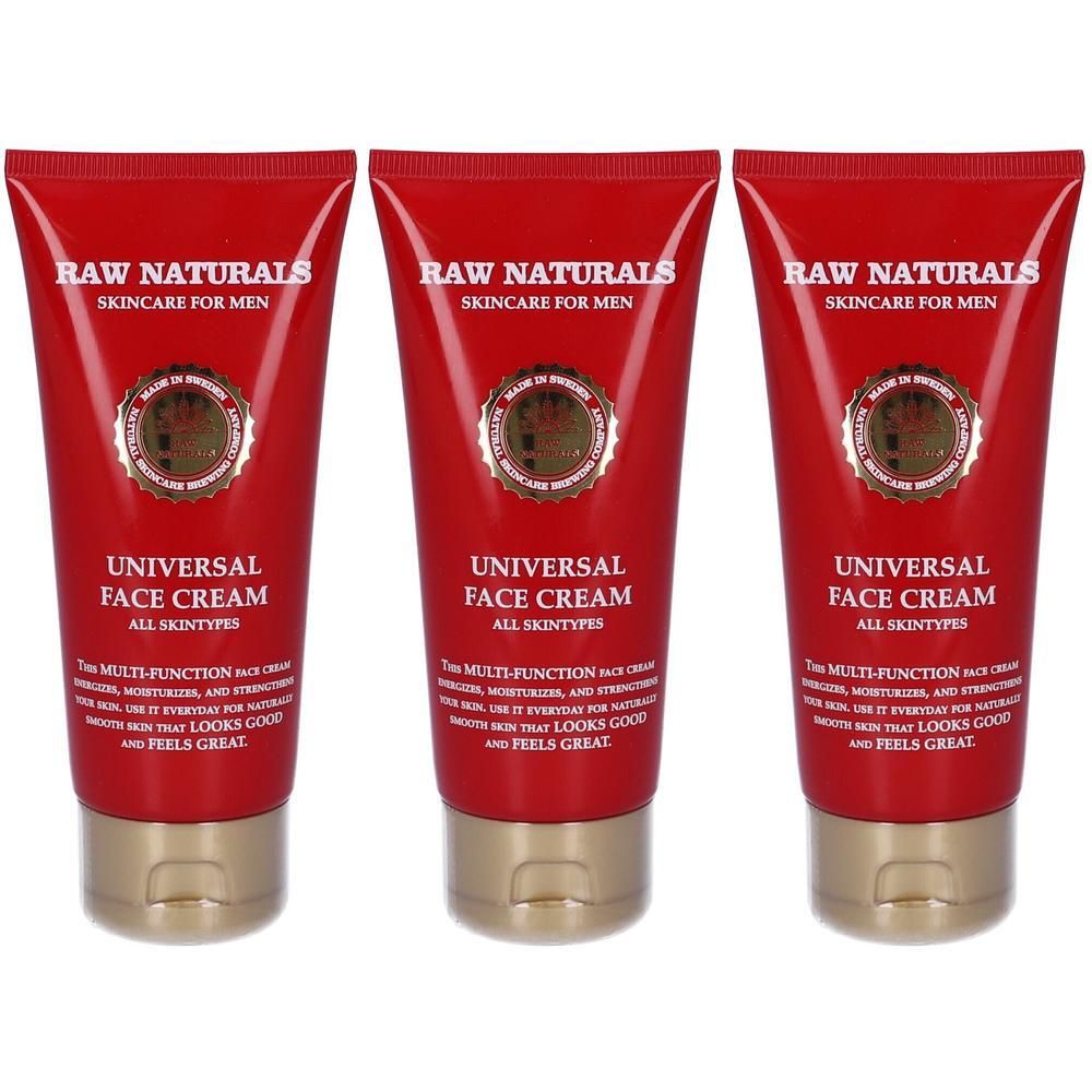 Raw Naturals Universal Crema Viso 3x100 ml
