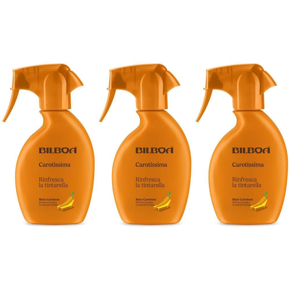 Bilboa Carotissima Acqua Solare con beta carotene 3x250 ml