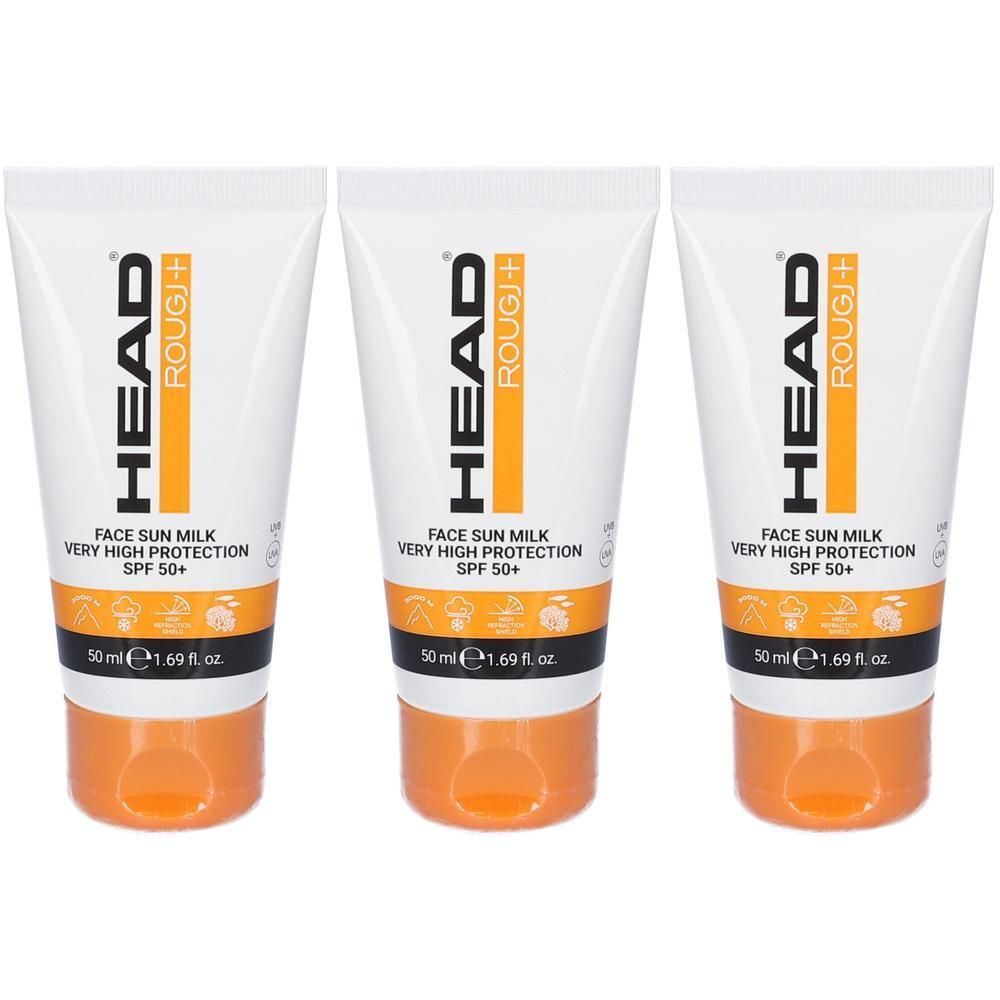 Rougj Latte Solare Viso SPF 50+ 3x50 ml