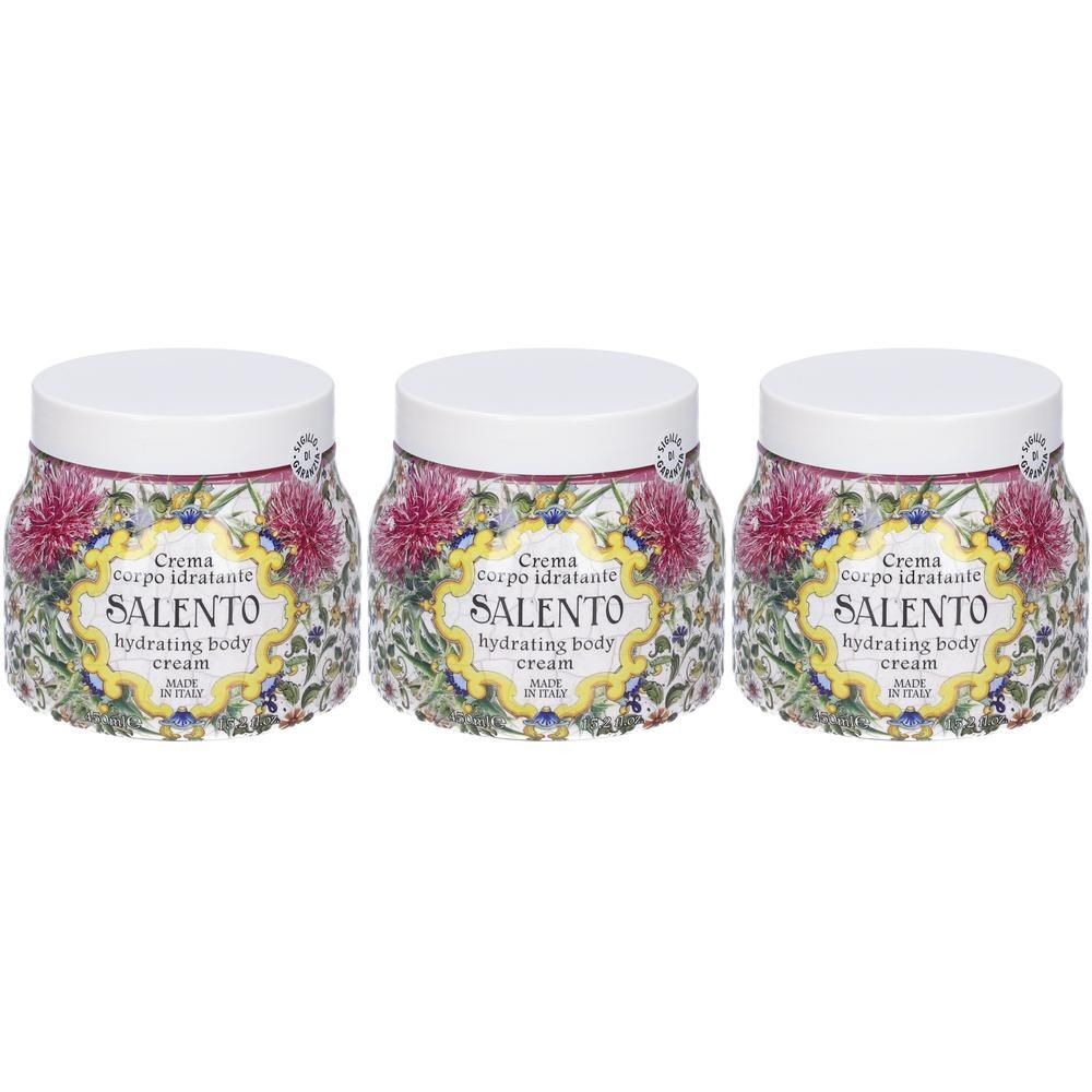 Le Maioliche Crema Corpo Limone e Neroli Linea Salento 3x450 ml
