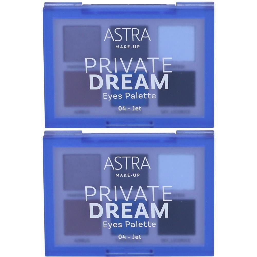Astra Make-Up Private Dream Eyes Palette Tonalità 04 Jet 2x1 St