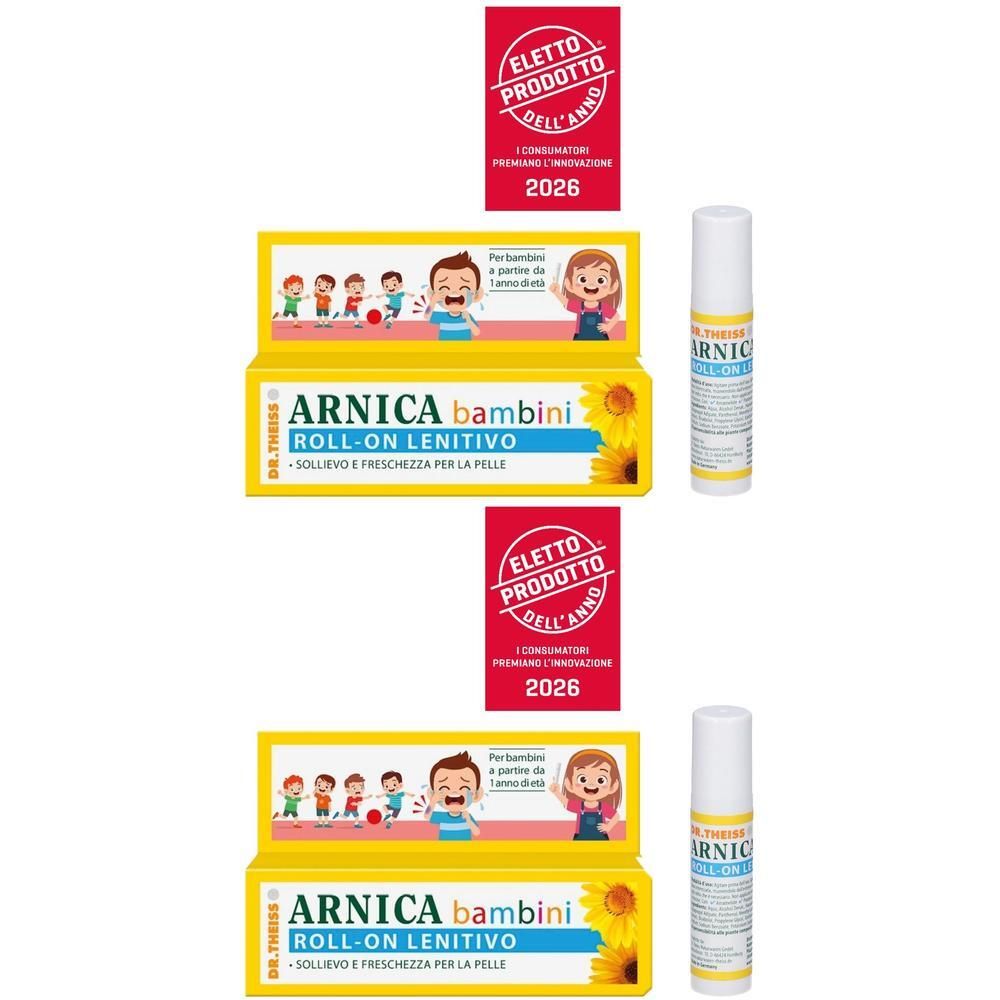 Dr. Theiss Bambini Roll-On Lenitivo Arnica 2x15 ml