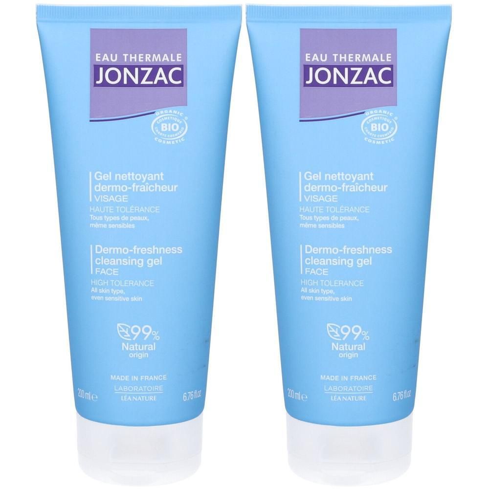 Jonzac Rehydrate Gel Dermo-Detergente 2x200 ml