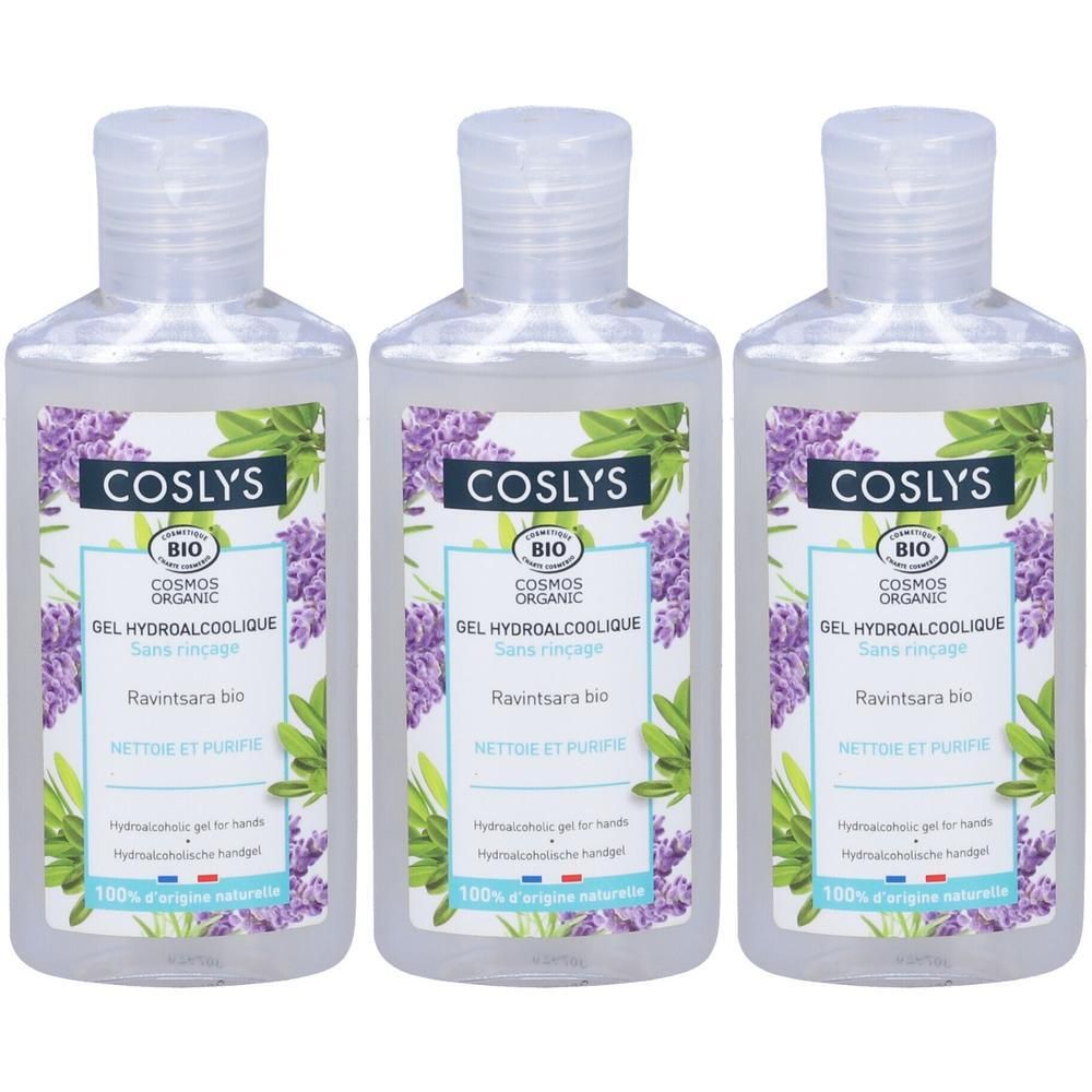 Coslys Gel Idroalcolico Bio 3x100 ml