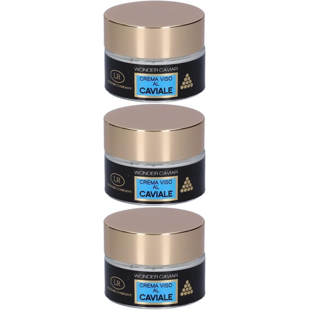 Wonder Caviar Crema Viso Al Caviale 3x50 ml