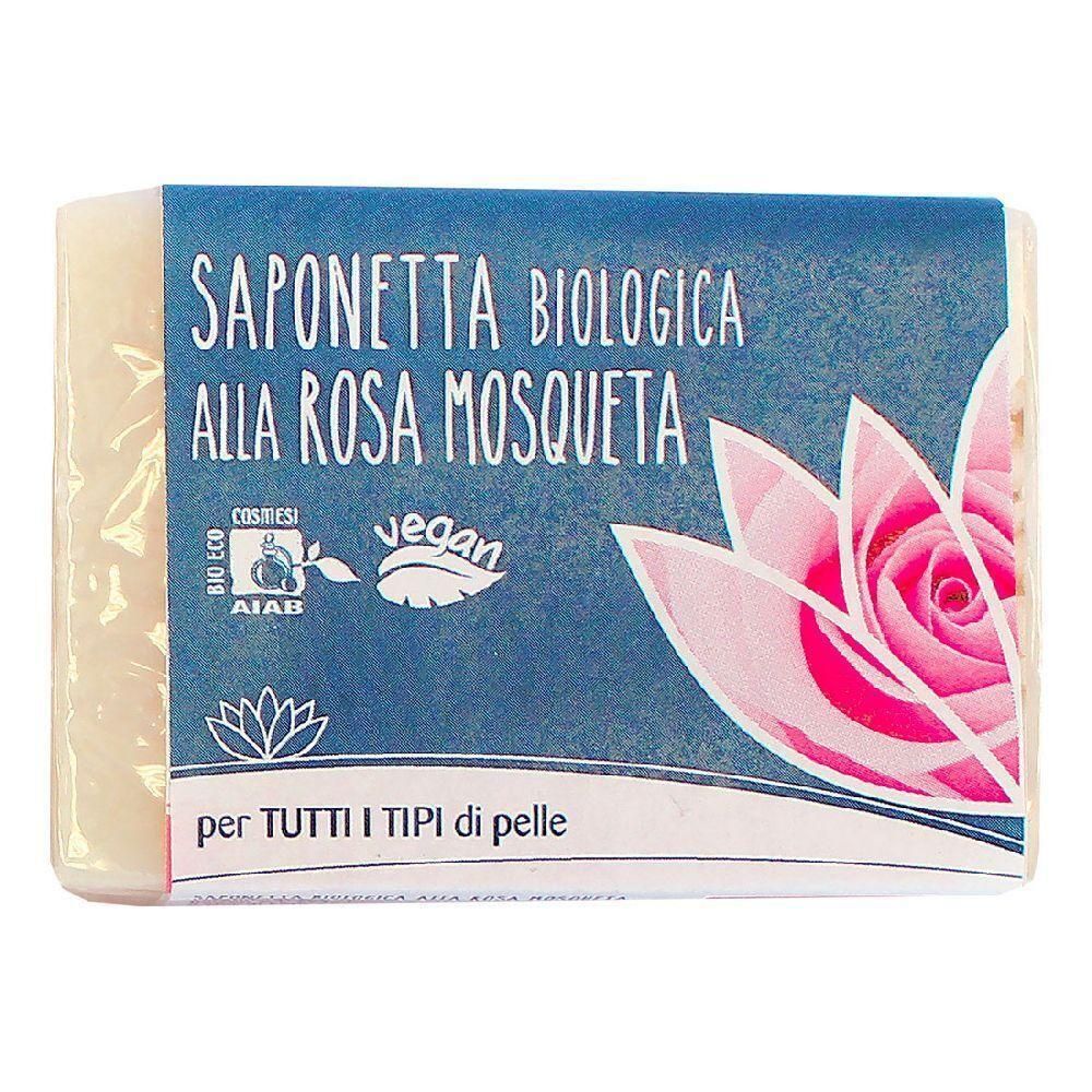 Saponetta Rosa Mosqueta Bio 4x100 g Sapone