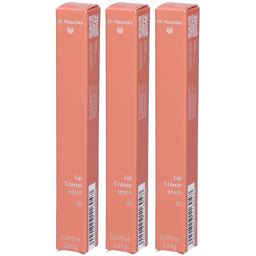 Dr Hauschka Lip Crayon Matitone Labbra Tono 01 Peach 3x1 St