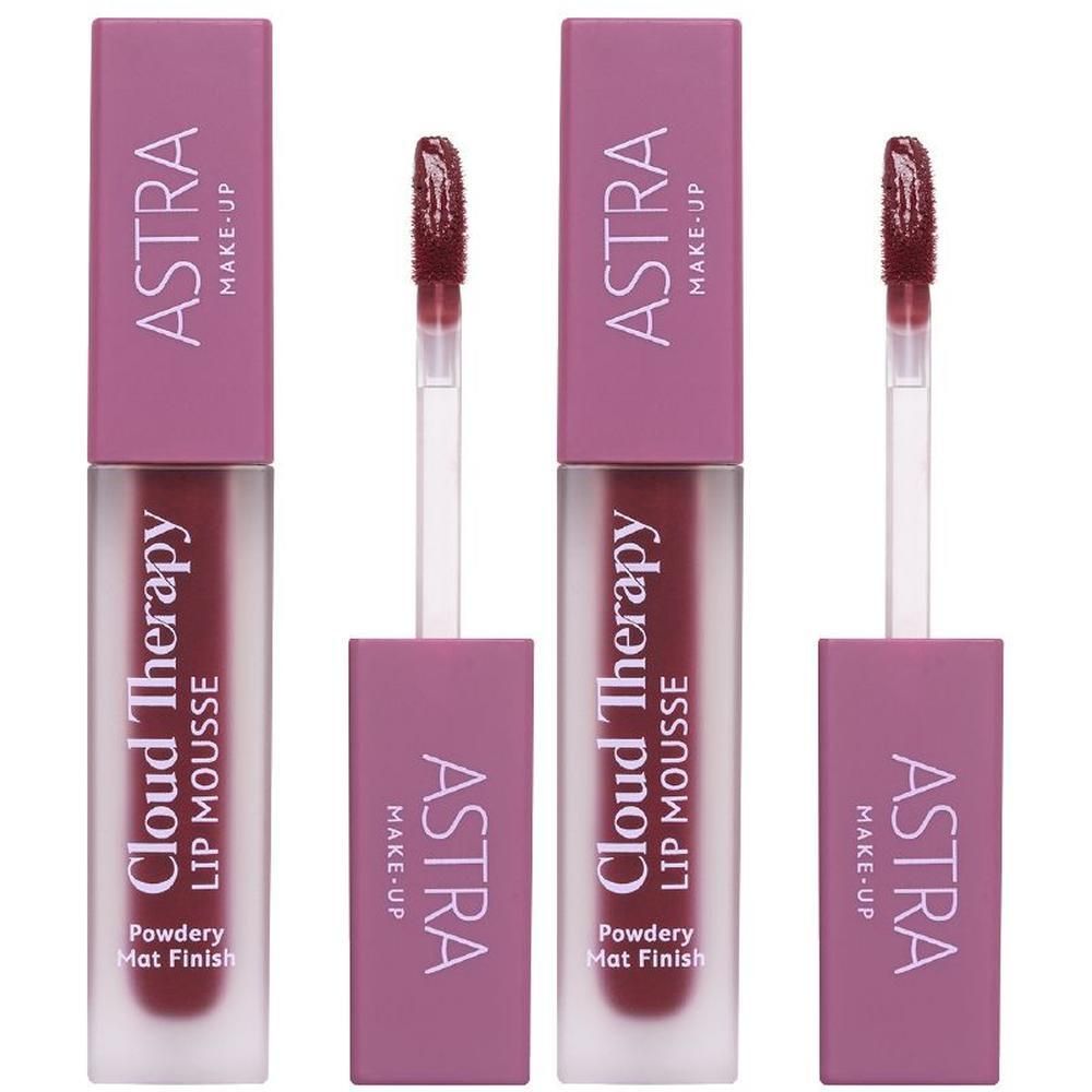 ASTRA Make-Up Mousse Labbra Cloud Therapy Tonalità 06 Ride or Die 2x1
