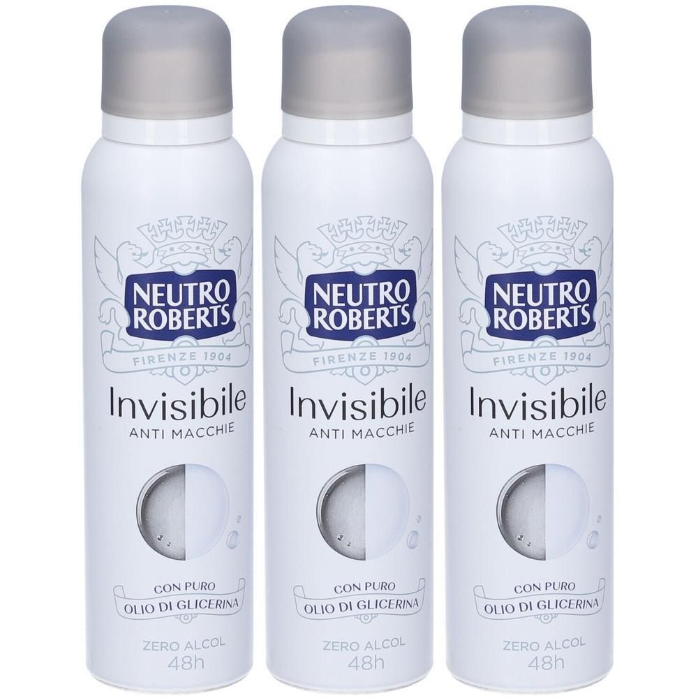 Neutro Roberts Deo Invisible Spray (150ML) 3x150 ml