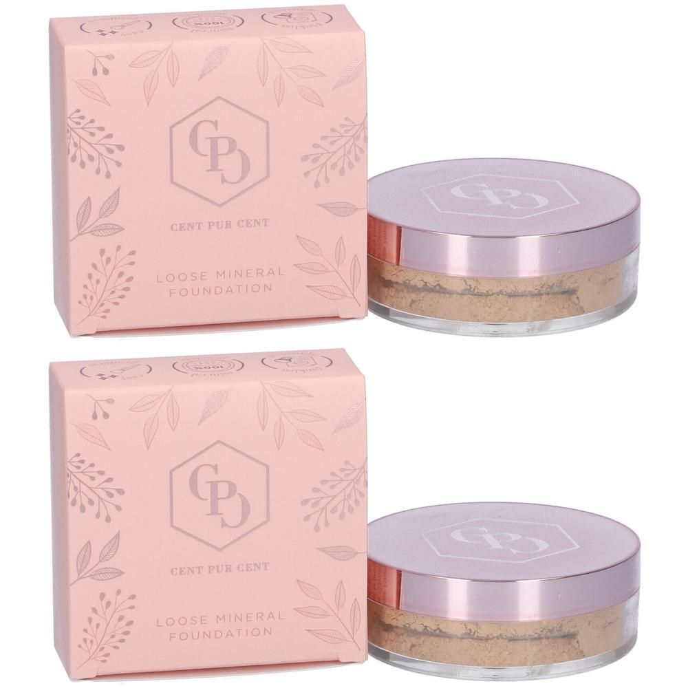Cent Pur Medium Loose Mineral Foundation Fondotinta Tonalità 5,0 2x7 g