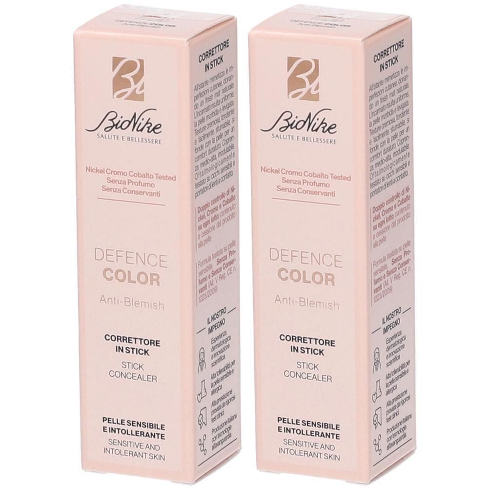 Bionike Defence Color Correttore in Stick Tonalita' 03 Tan 2x4 ml