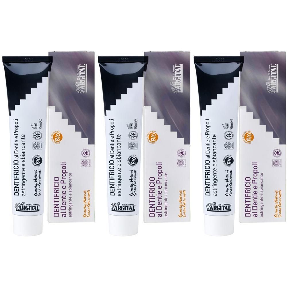 Dentifricio Al Dentie E Propoli 75 Ml 3x75 ml