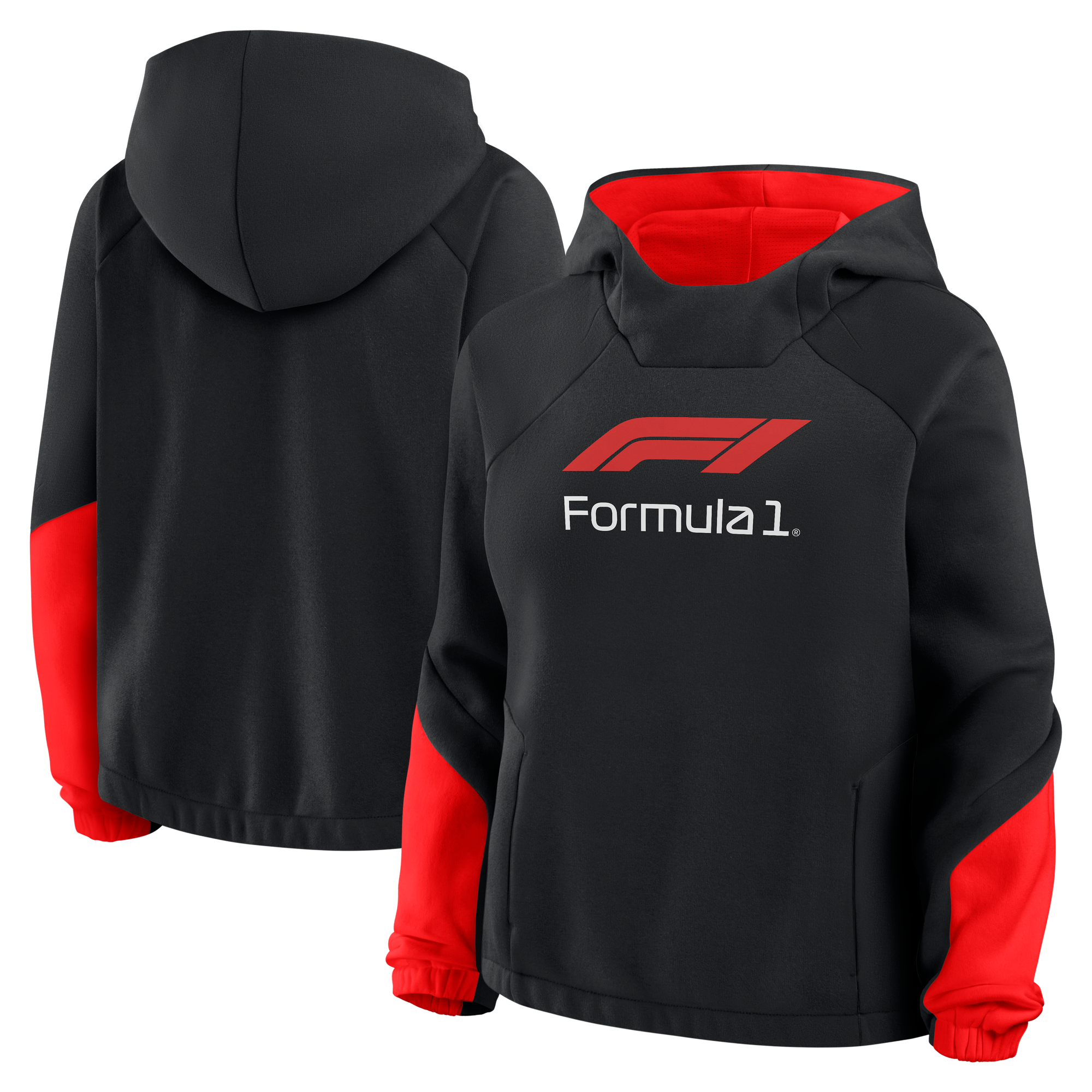 Formula 1 Classics Fleece-Hoodie – Schwarz – Damen