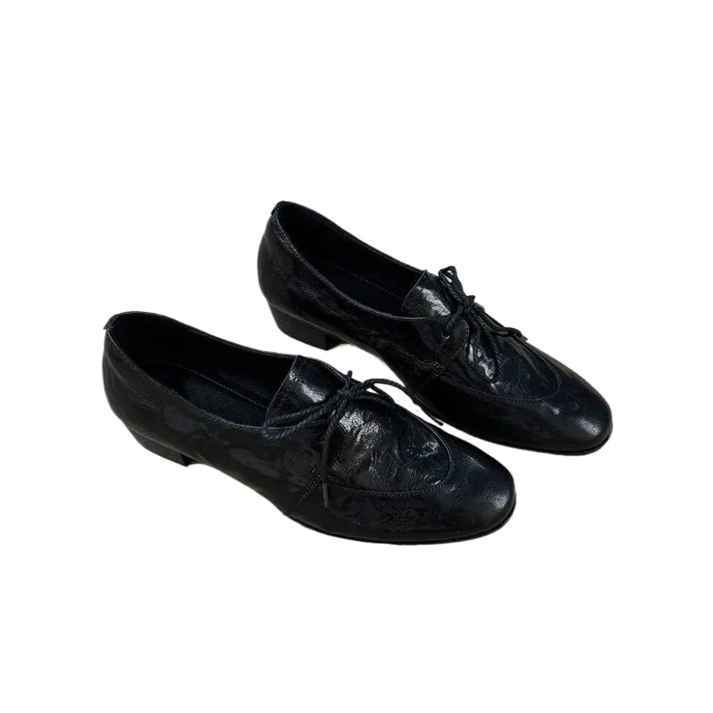 Nouvelles chaussures en cuir pour femmes, chaussures tendance pour femmes, chaussures décontractées pour femmes, chaussures simples pour femmes 90