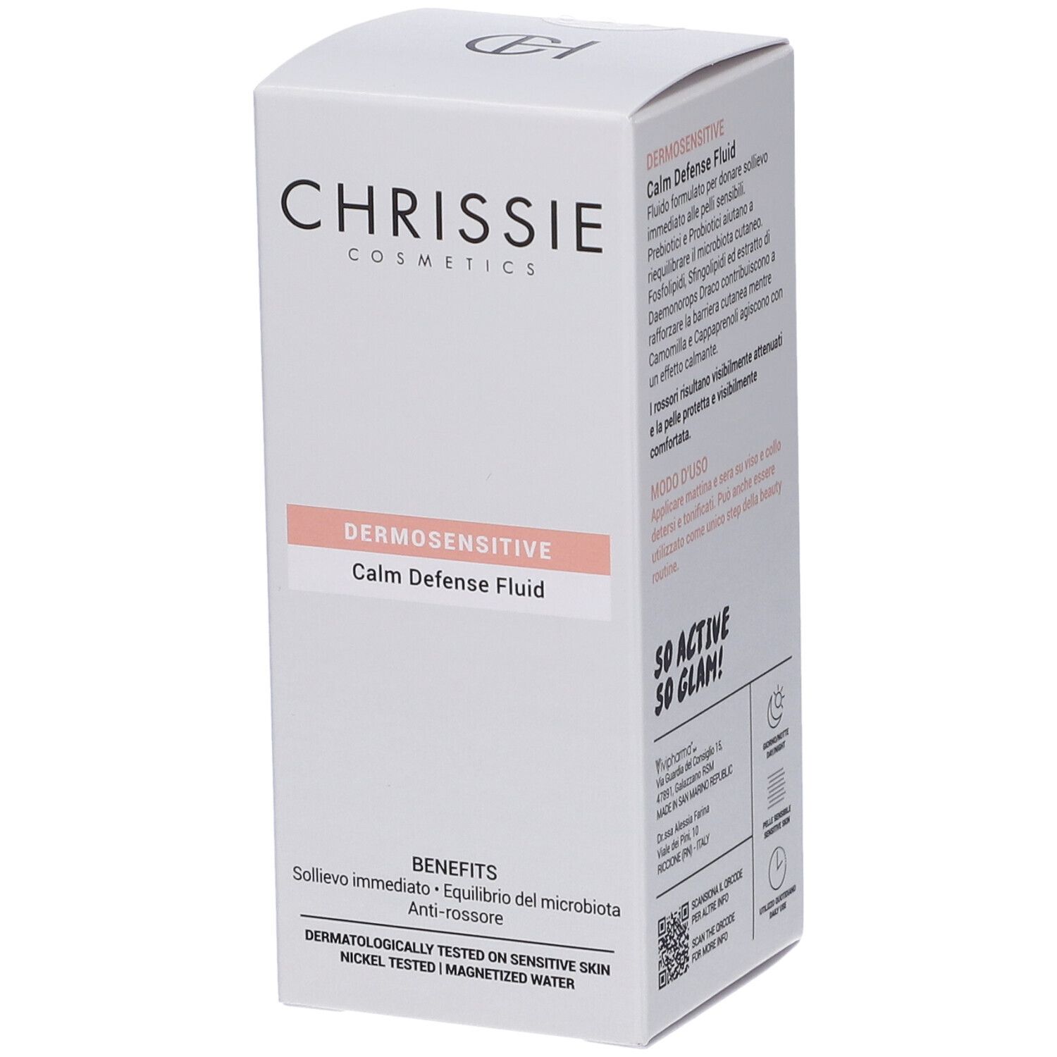 Chrissie Cosmetics Fluido Dermosensitive Calm Defense 35 ml