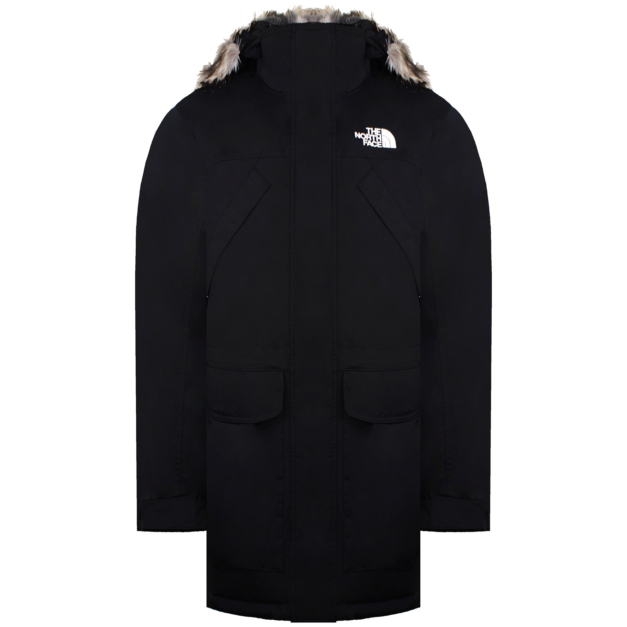 The North Face New Peak Herren Schwarz Parka Jacke