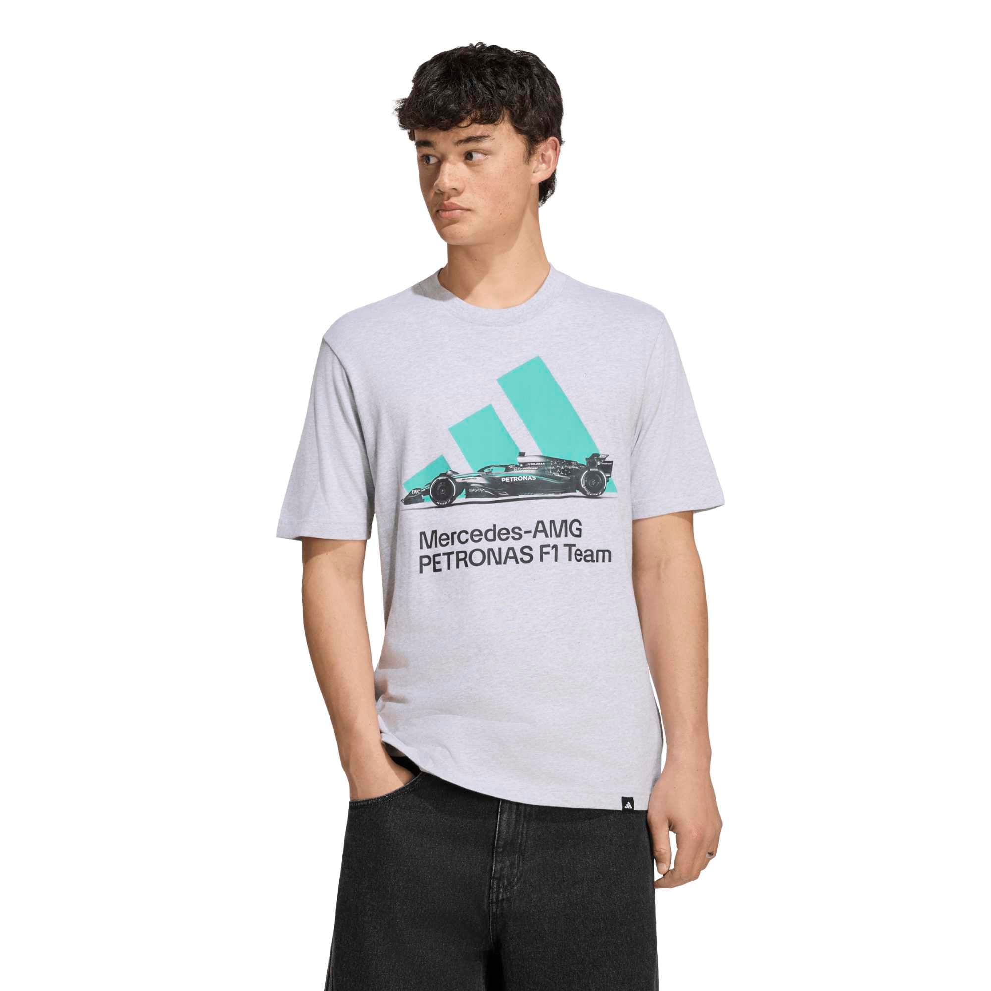 T-shirt graphique Mercedes AMG Petronas adidas F1 - Homme Taille: XL
