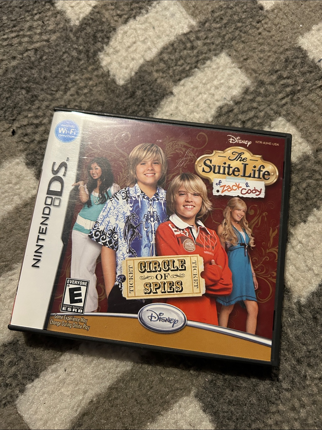 Disney Video Games & Consoles | Disney The Suite Life Of Zack & Cody Game Case Red, Blue, White | Color: Blue/Red | Size: Os