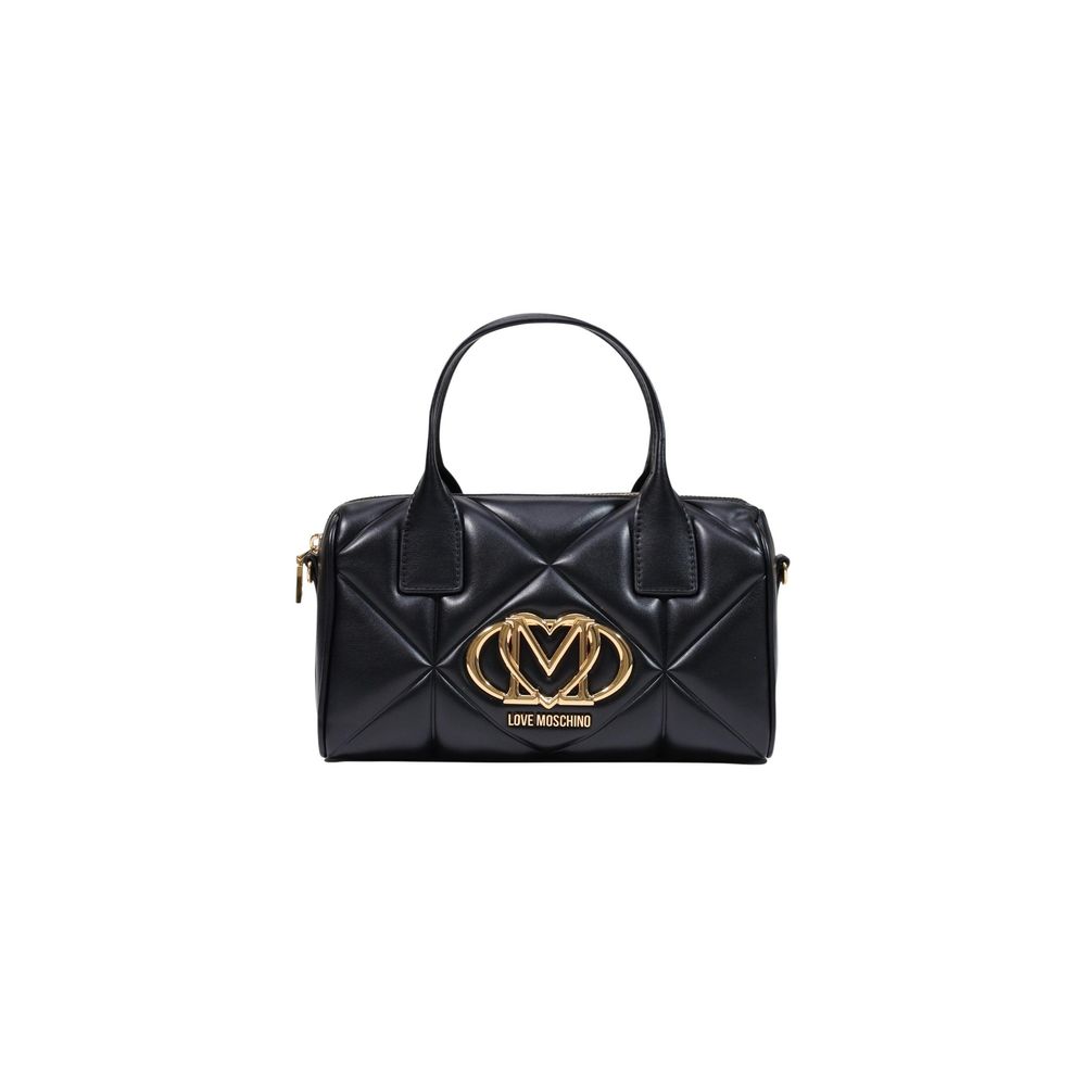 Love Moschino Schwarze Polyethylen-Handtasche