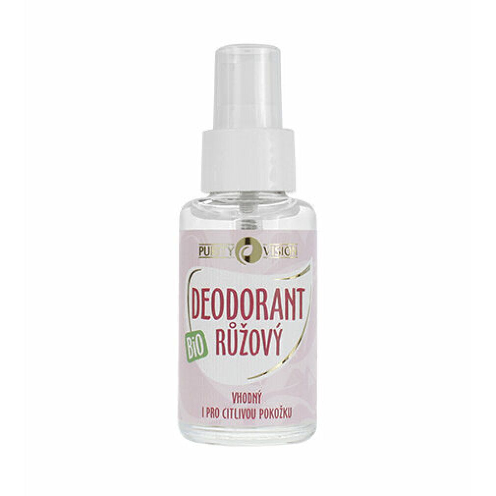 Purity Vision Deodorante rosa biologico 0,05 l