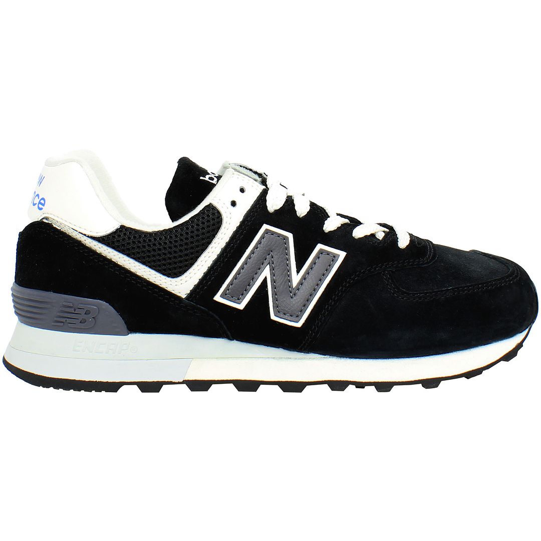New Balance 574 Klassische Herren Schwarz Sneakers