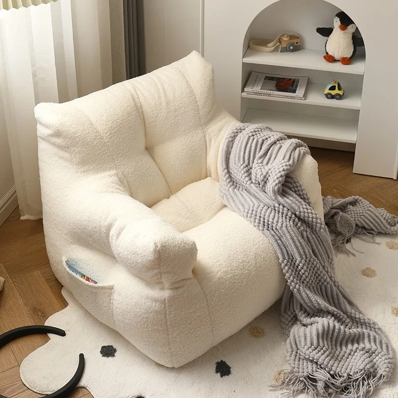 Wohnzimmer-Sofas für 1 Person, luxuriöser Relaxsessel für Erwachsene und Kinder, bequemes Sofa für Schlafzimmer, moderne Balkonmöbel