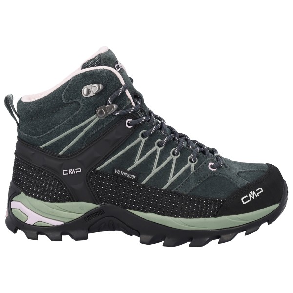 CMP - Women's Rigel Mid Trekking Shoes Waterproof - Wanderschuhe 41 | EU 41 schwarz