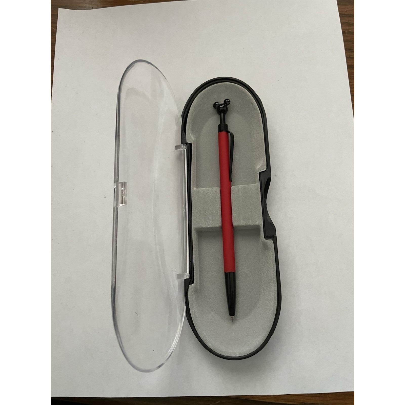 Disney Computers, Laptops & Parts | Disney Mickey Mouse Pen Red Black With Mickey Head | Color: Black/Red | Size: Os