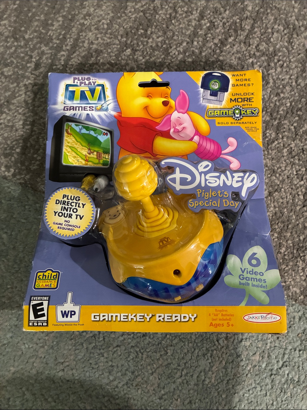 Disney Video Games & Consoles | Disney Yellow And Blue Piglet's Special Day Plug-And-Play Tv Game 2006 | Color: Blue/Yellow | Size: Os