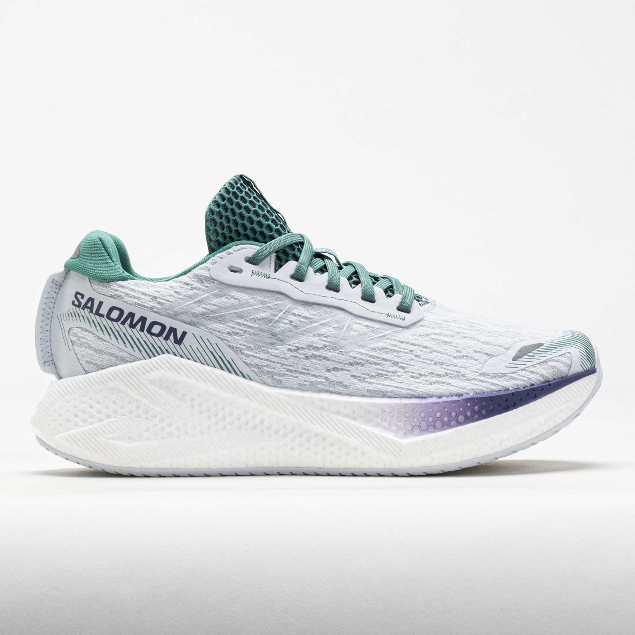 Salomon Aero Glide 4 Women's Running Shoes Ancient Water/White/Oil Blue