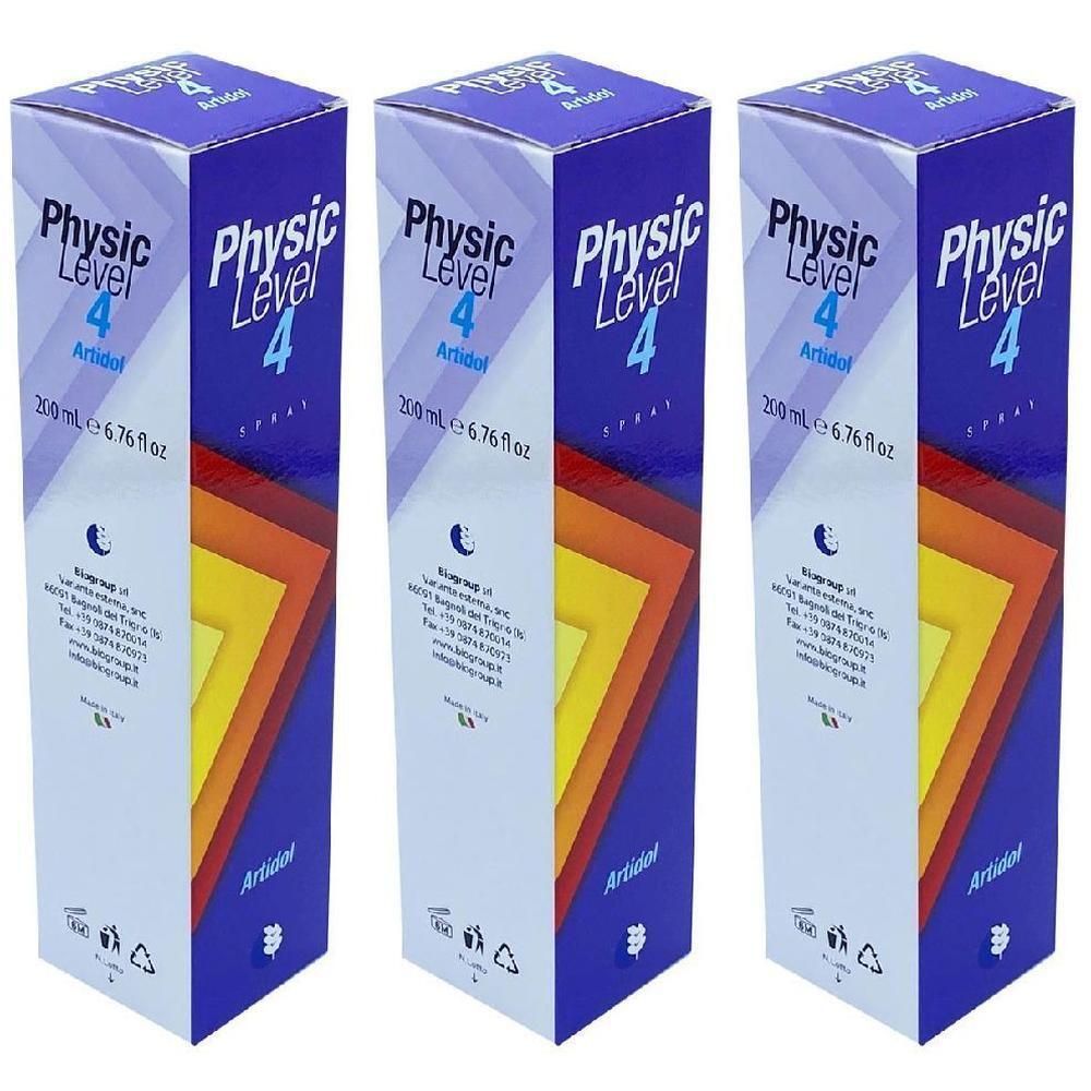 Physic Level 4 Artidol 200 Ml 3x200 ml Spray