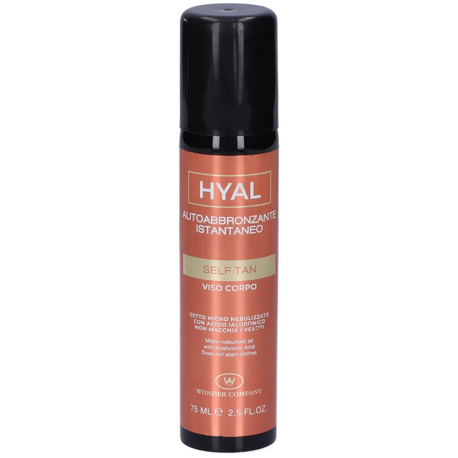 Wonder Hyal Sun Spray Auto Abbronzante 4x75 ml