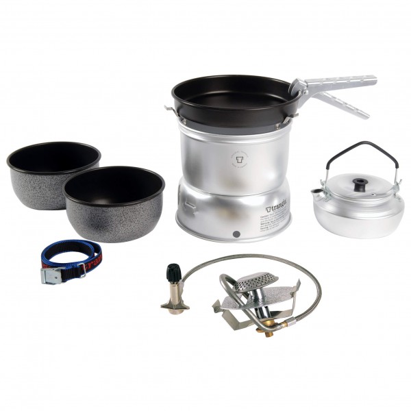 Trangia - 25-6 Sturmkocher mit Primus Gasbrenner - Gaskocher Gr 1180 g