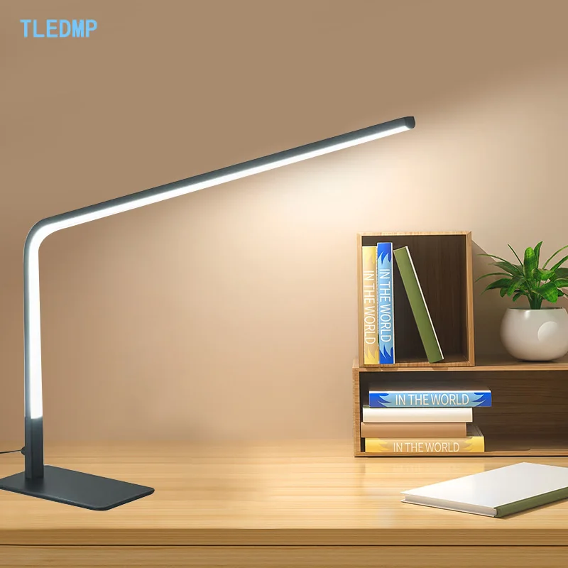 Lampe de bureau LED, lampe d'ordinateur LED, lampe de protection des yeux, lampe d'apprentissage, lampe à lumière naturelle pour la maison, le bureau, le dortoir