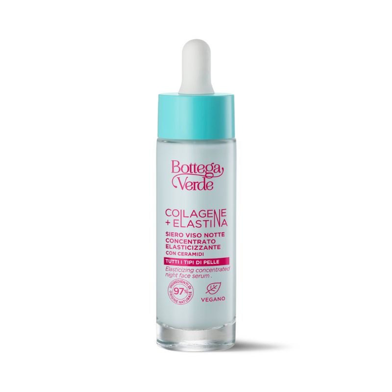 Bottega Verde Collagene + Elastina - Siero notte concentrato elasticiz